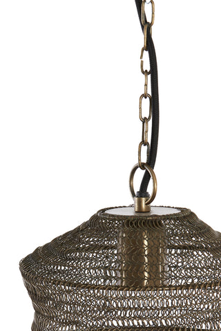 Ceiling lamp Nakisha - Antique Bronze - Ø40cm