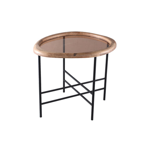 Neelix Natural rubberwood organic coffeetable S