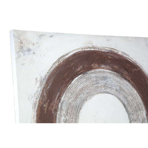 Nevis Cream mur pare carré avec cercles