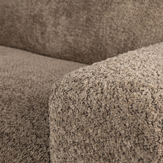 Nilla sofa reposabrazos R SiC Ant5 marrón