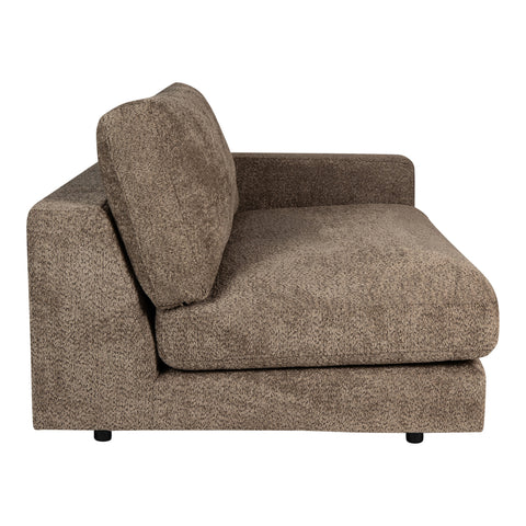 Nilla sofa reposabrazos R SiC Ant5 marrón