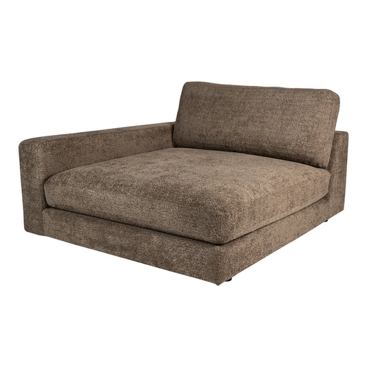 Nilla sofa chaise longue arm Left SiC Ant5 Brown