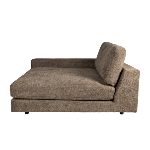Nilla sofa chaise longue arm Left SiC Ant5 Brown