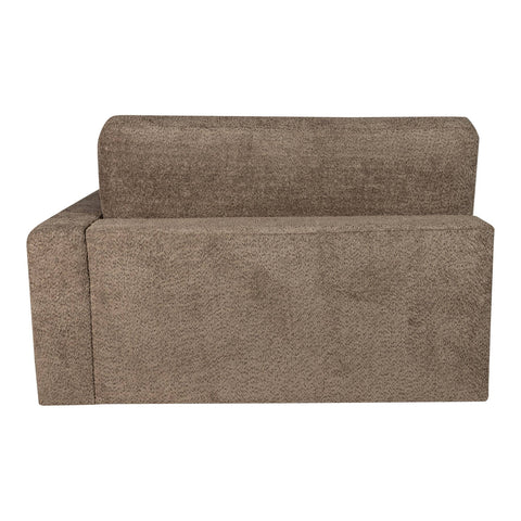 Nilla sofa chaise longue arm right SiC Ant5 Brown