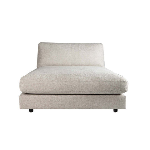 Nilla canapé chaise longue sans accoudoirs SIC Leg 15 Dove
