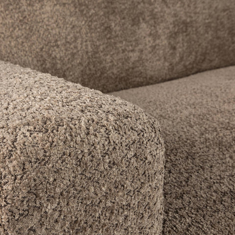 Nilla sofa with armrest L SiC Ant5 Brown