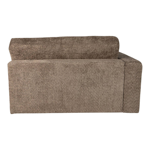 Nilla sofa with armrest L SiC Ant5 Brown