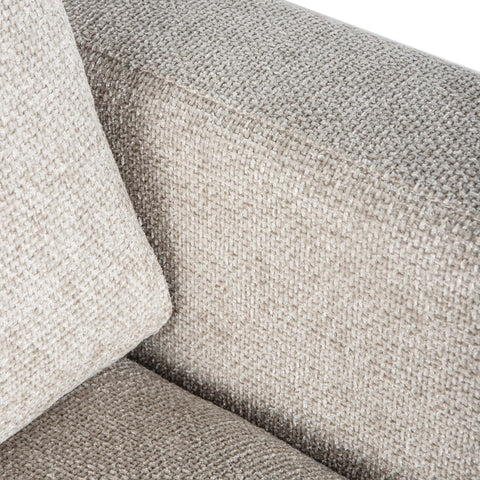 Nilla sofa with armrest L SIC Leg Dove