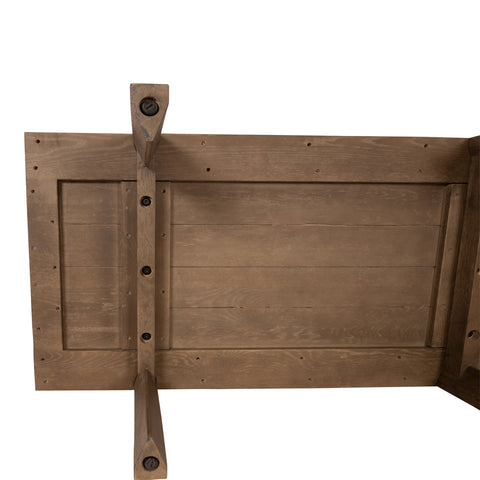 Mesa de comedor de roble Festum 240x100 Glay