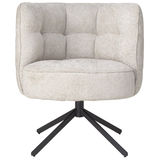 Odin Cream silla de comedor legado 15 negro paloma.