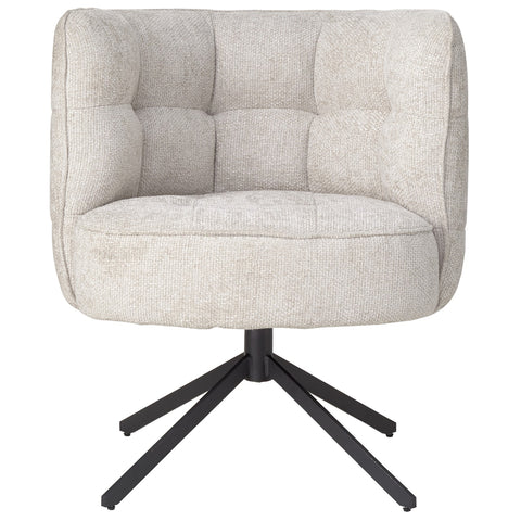 Odin Cream silla de comedor legado 15 negro paloma.