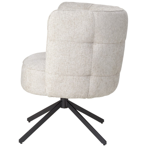 Odin Cream silla de comedor legado 15 negro paloma.