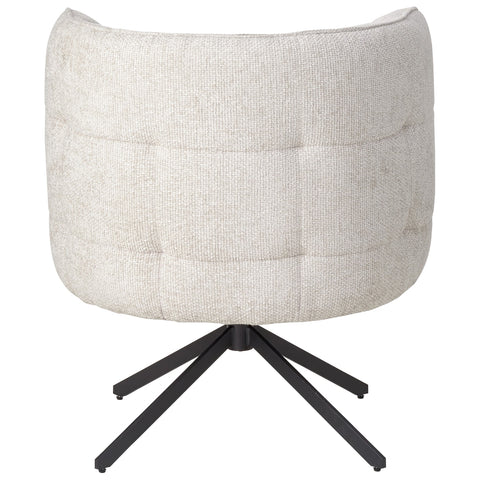 Odin Cream silla de comedor legado 15 negro paloma.