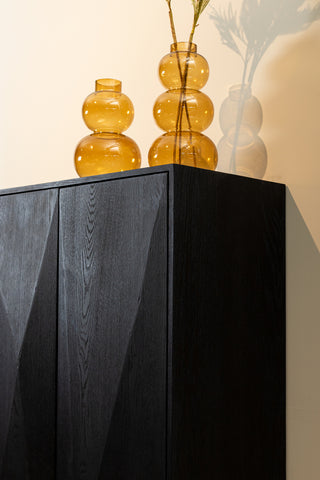 Onyx cabinet brown 2 drs