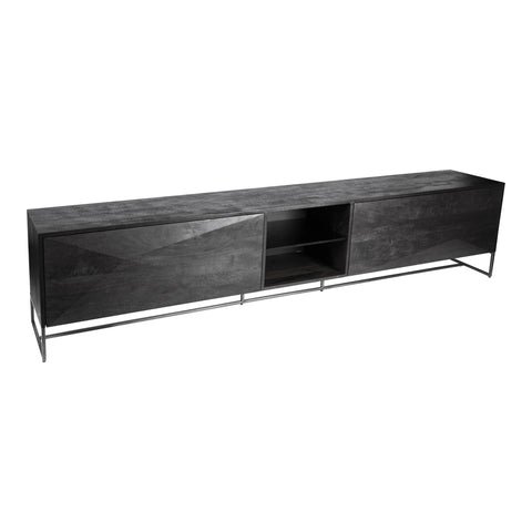 Onyx TV Cabinet Black/ Black