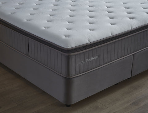 Storage box spring Birdybedd Anthracite 180x200