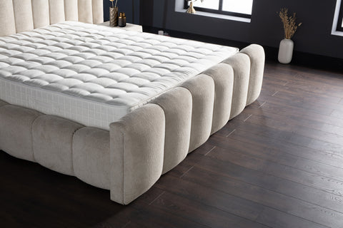 Storage box spring Iosbedd Beige 180x200