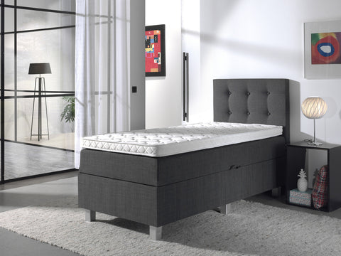 Storage box spring Shurgard Anthracite 90x200