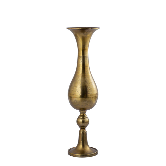 Orish Brass casted alu pot antique S