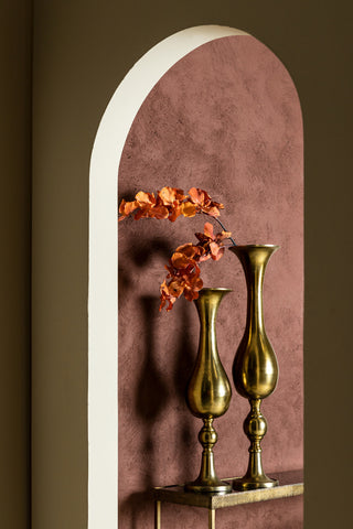 Orish Brass casted alu pot antique S