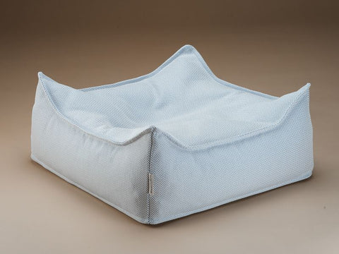 Wigiwama Outdoor Vierkante Poef - Blauw