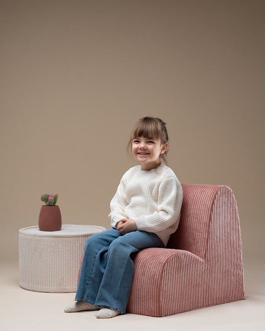 Rosa Mousse Nube Silla