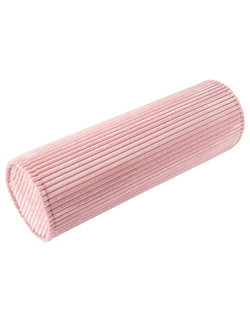 Rosa Mousse Rolo Almofada