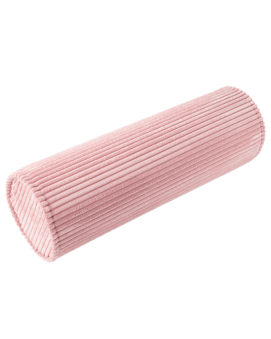 Rosa Mousse Rolo Almofada