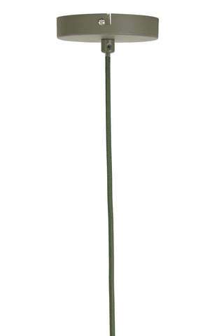 Ceiling lamp Plumeria - Dark green - Ø42cm