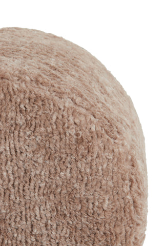Poef Polly - Brown - Ø40cm