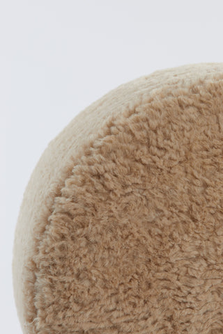 Poef Polly - Brown - Ø40cm