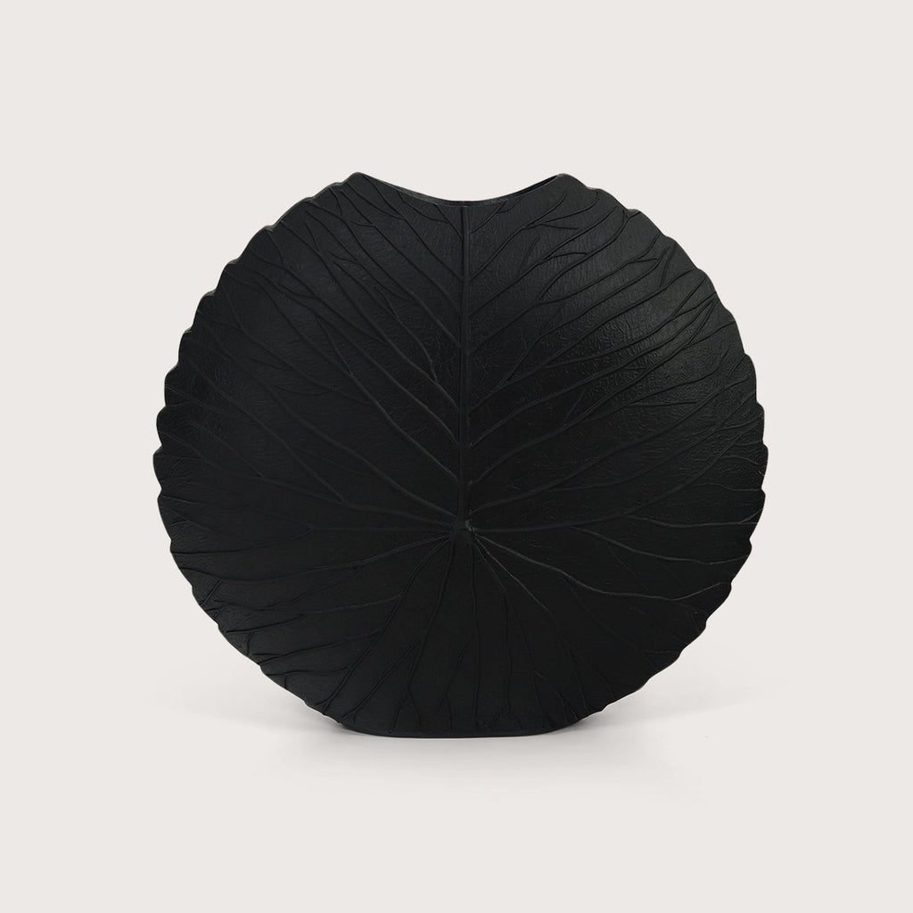 Black Matte Pot Lotus L46 W15 H48