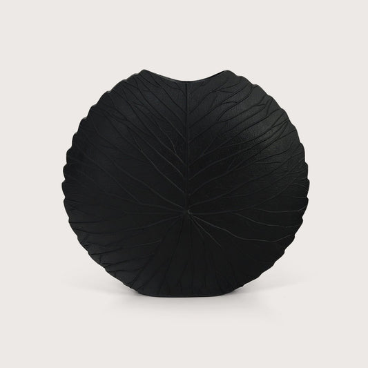 Black Matte Pot Lotus L46 W15 H48