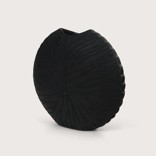 Black Matte Pot Lotus L46 W15 H48