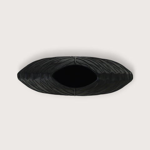Black Matte Pot Lotus L46 W15 H48