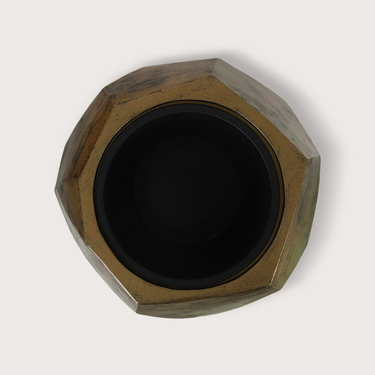 Pot Lucia Goud D48 H75 translates to "Only"