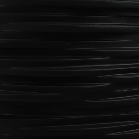Pot Rose Oval Black Matte L50 W20 H25