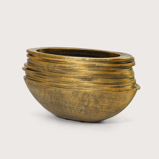 Pot Roza Oval Gold L50 B20 H25