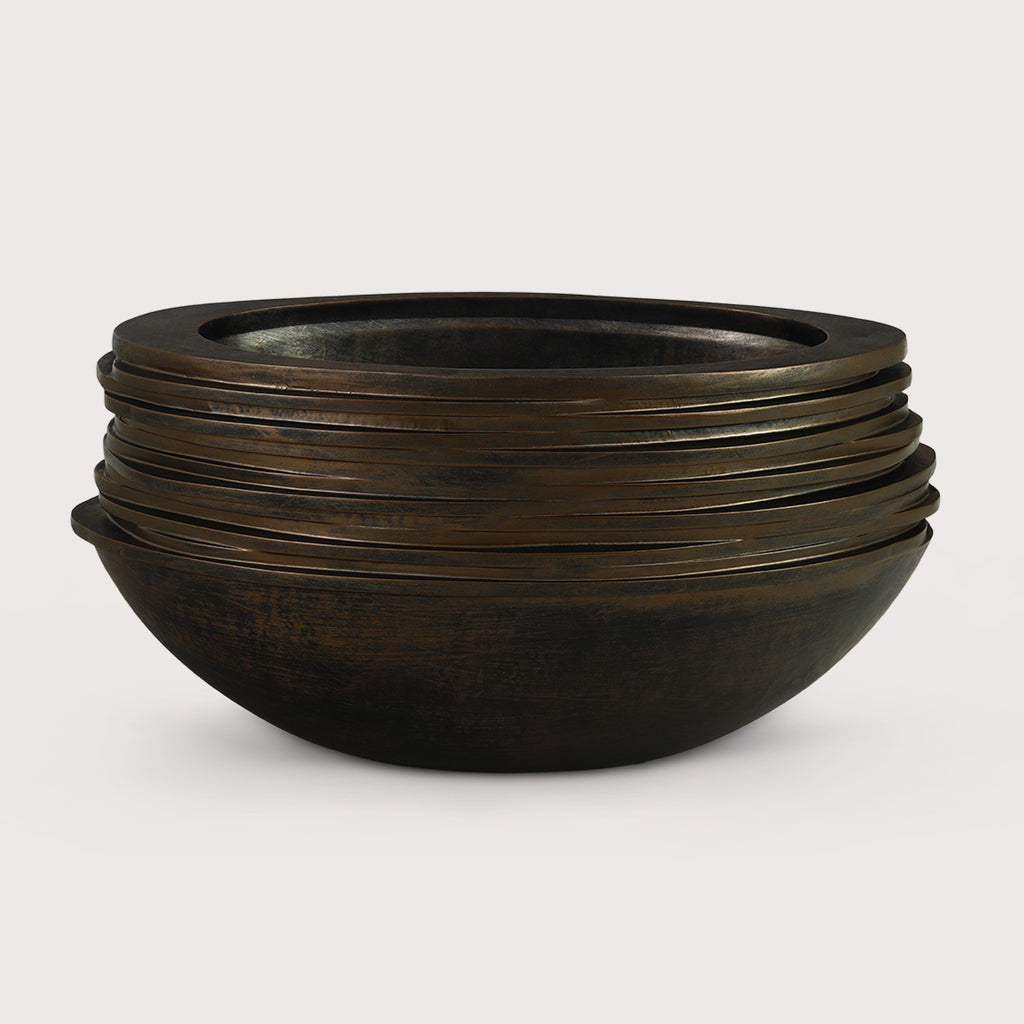Pot Rose Oval Copper L80 W32 H40