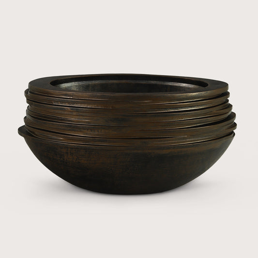 Pot Rose Oval Copper L80 W32 H40