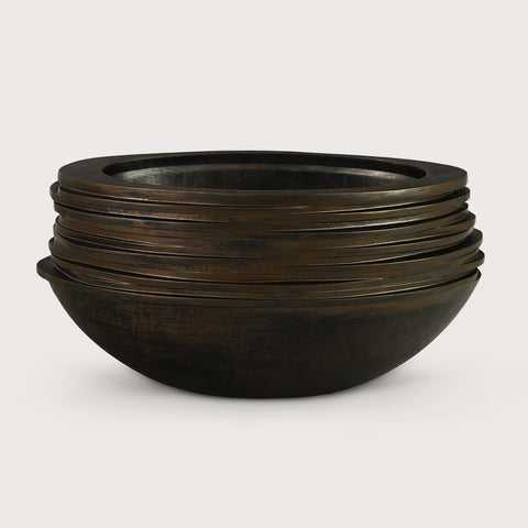 Pot Rose Oval Copper L80 W32 H40