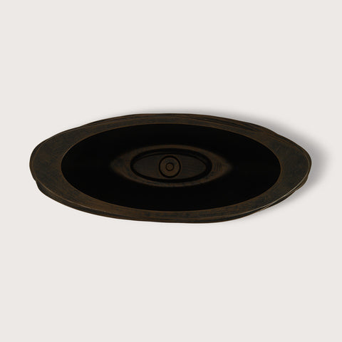 Pot Rose Oval Copper L80 W32 H40