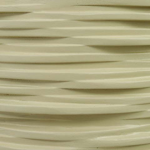 Pot Rose Oval Oyster White L50 W20 H25