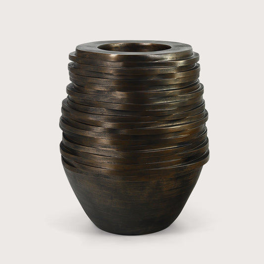 Pot Roza Koper D64.5 H80 translates to "Pot Rose Copper D64.5 H80"