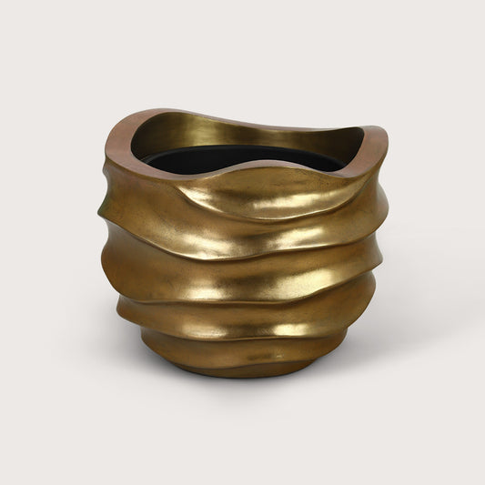 Pot Wefy L goud D61 H49 translates to "Only"