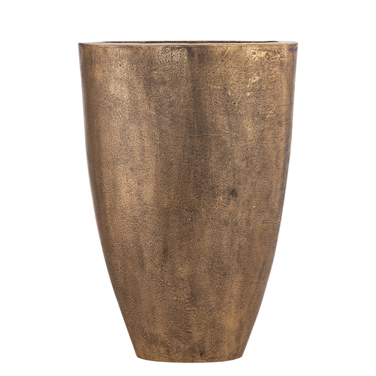 Qasem Brass oval casted alu pot high