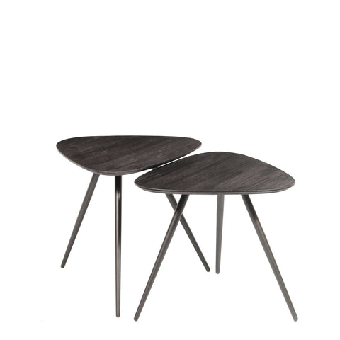 Rupert Black recycled teak wood coffee table SV2