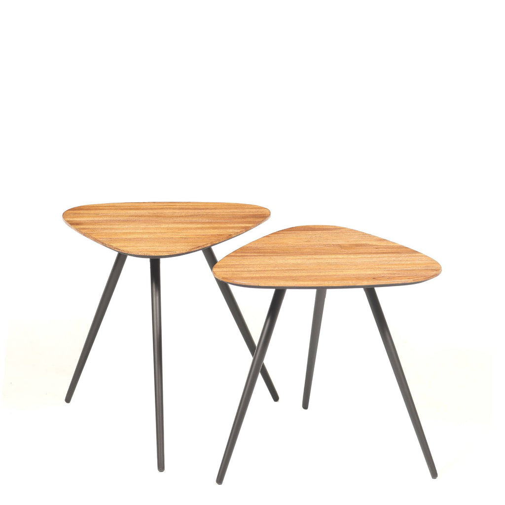 Rupert Naturel recycled teak wood coffee table SV2