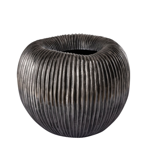 Russel Silver alu pot low ribbed large