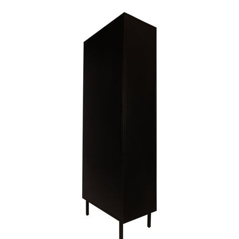 Sayan cabinet negro y dorado
